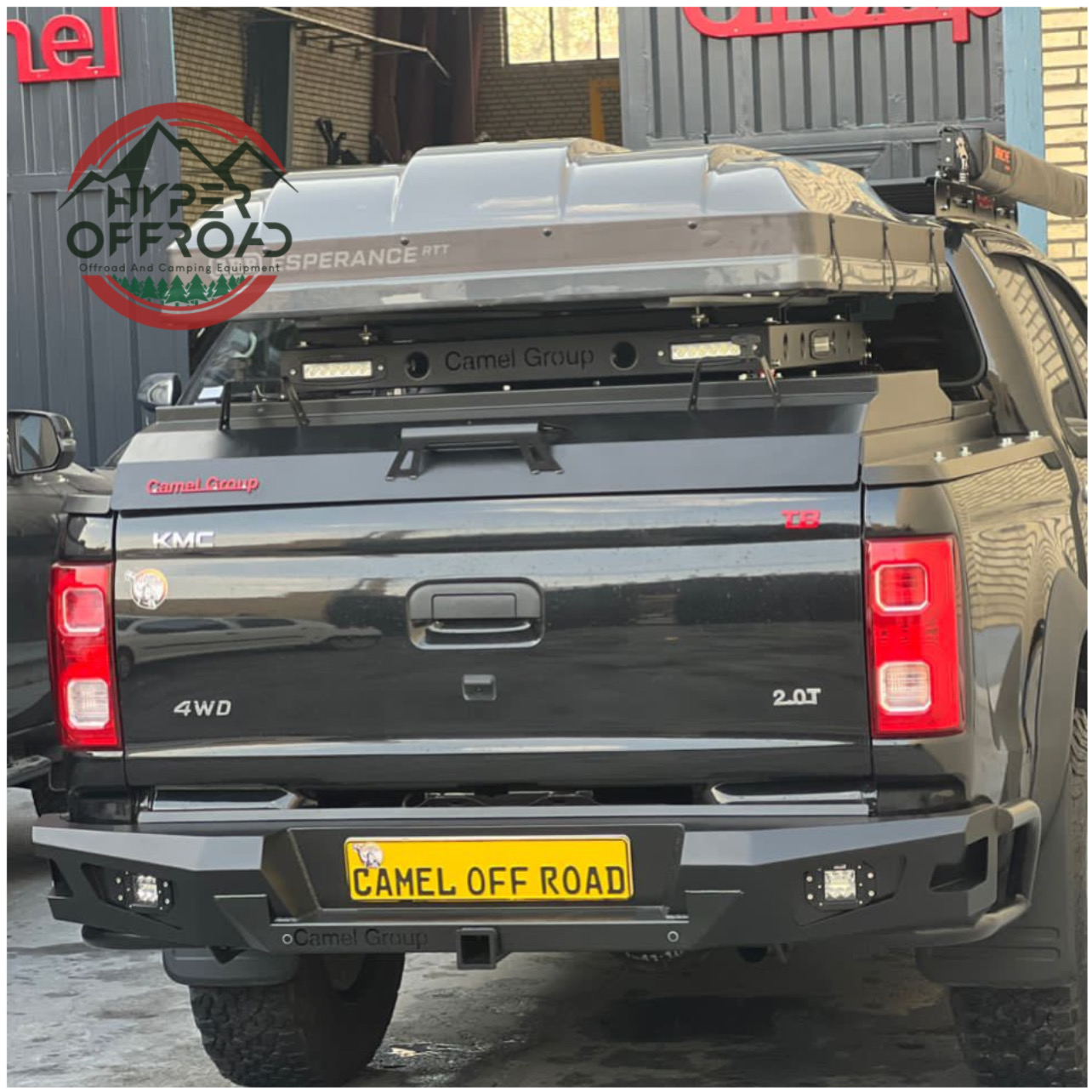 سپر عقب آفرودی کمل آفرود برای پیکاپ کلوت