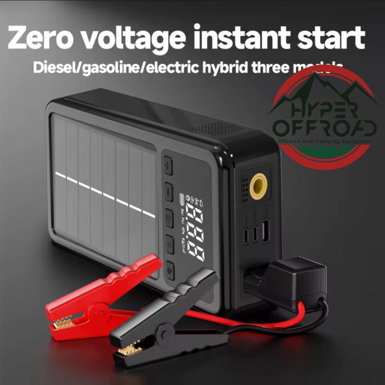 جامپ استاتر و پمپ باد سولار