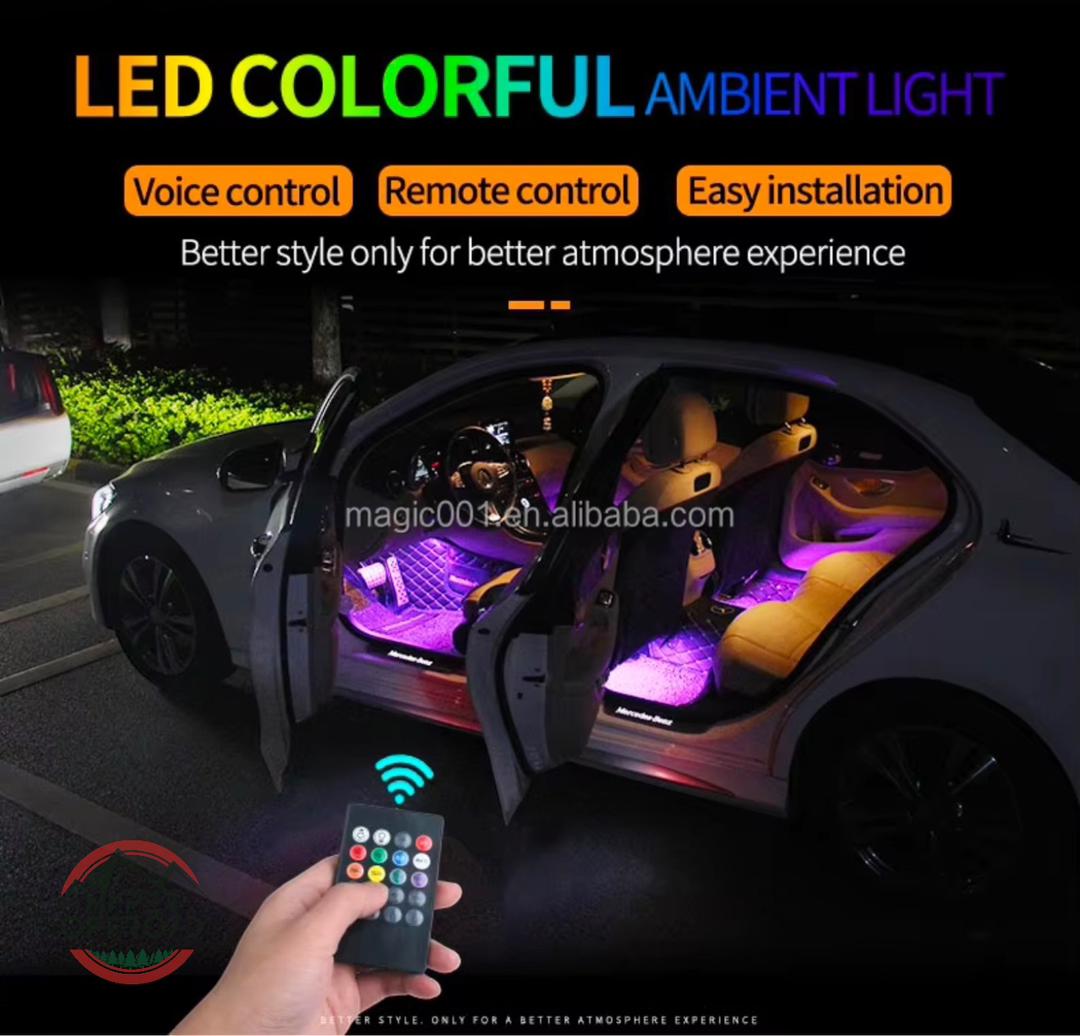 کیت نور پردازی کف پایی خودروnewvision