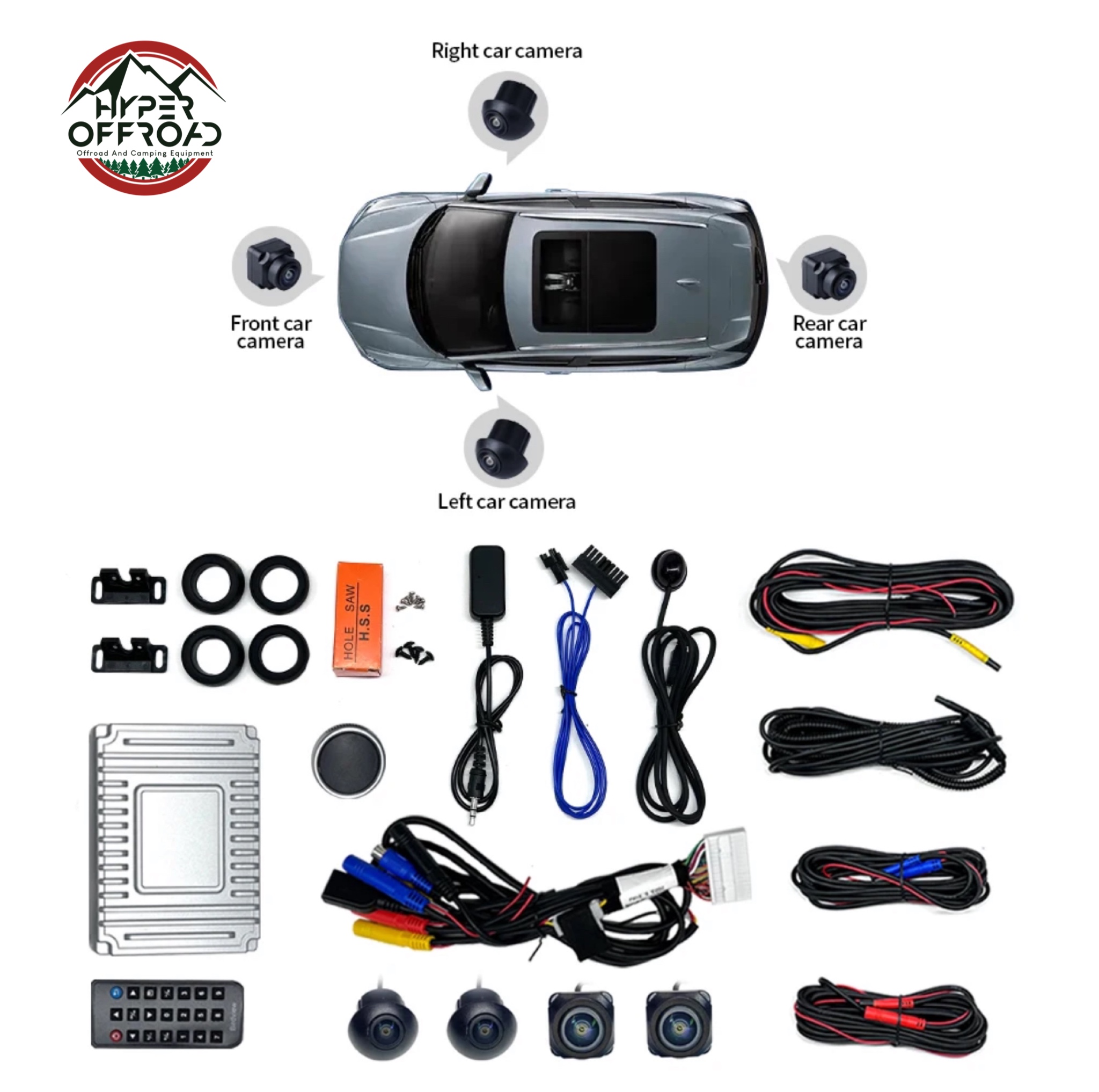 دوربین ۳۶۰ درجه خودرو BirdVieu