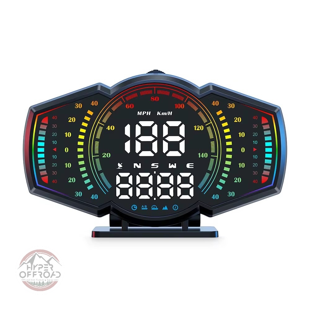 هدآپ دیسپلی G18 - شیب سنج و سرعت سنج
