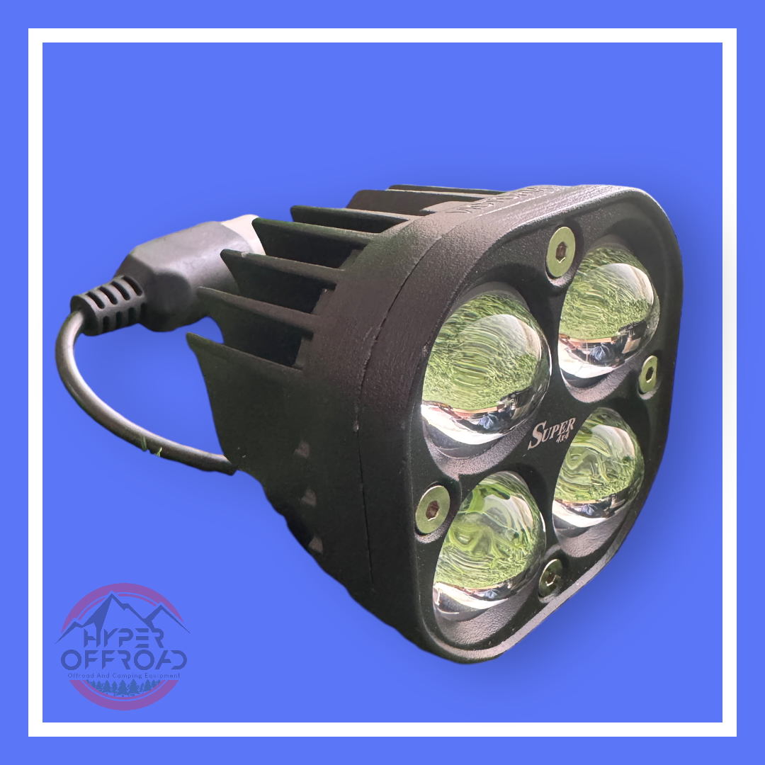 پرژکتور مربع 4 لنز 40 وات SUPER دو رنگ