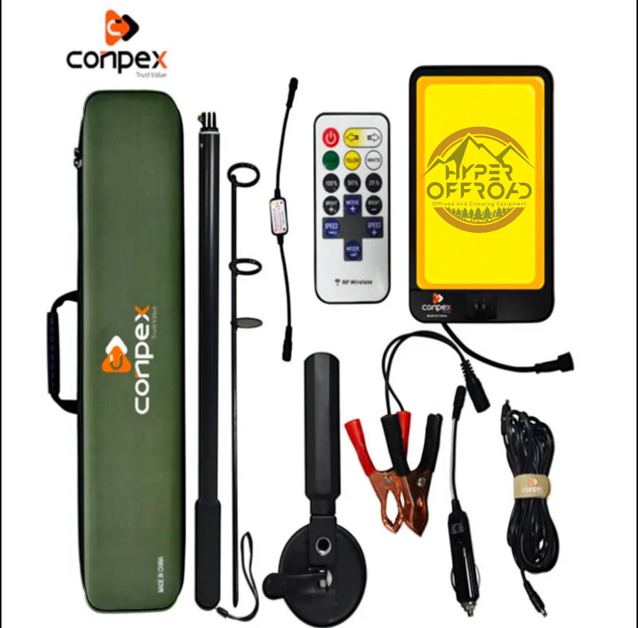 چراغ کمپ کانپکس مدل FR-06 COB RF