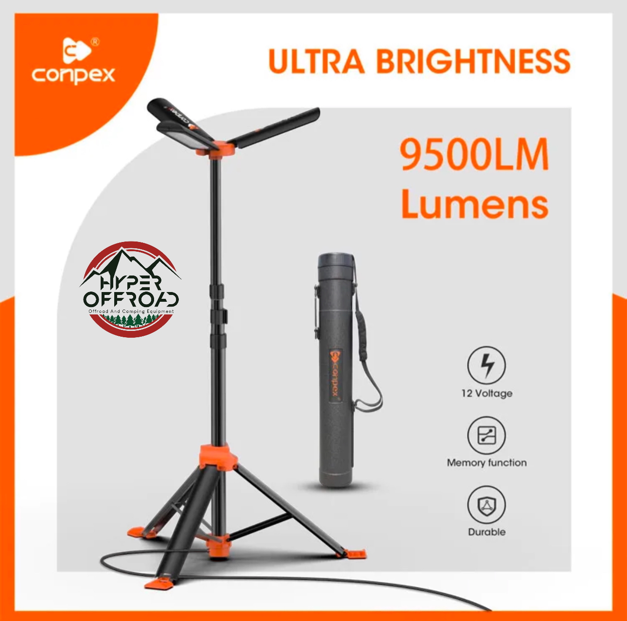 چراغ کمپینگ کپسولی 3 پر کانپکس مدل TW-TRP-01