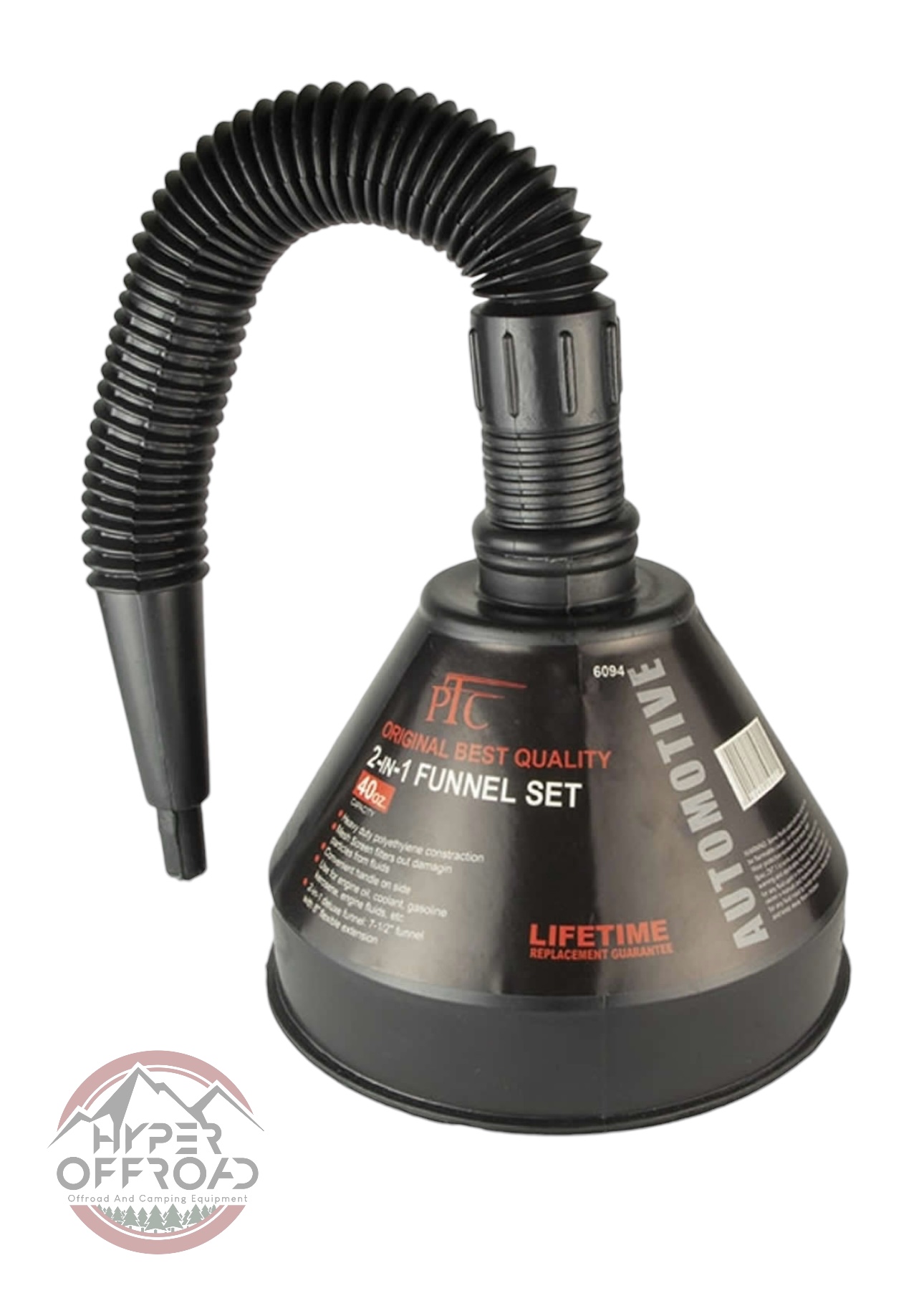 قیف بنزین و روغن