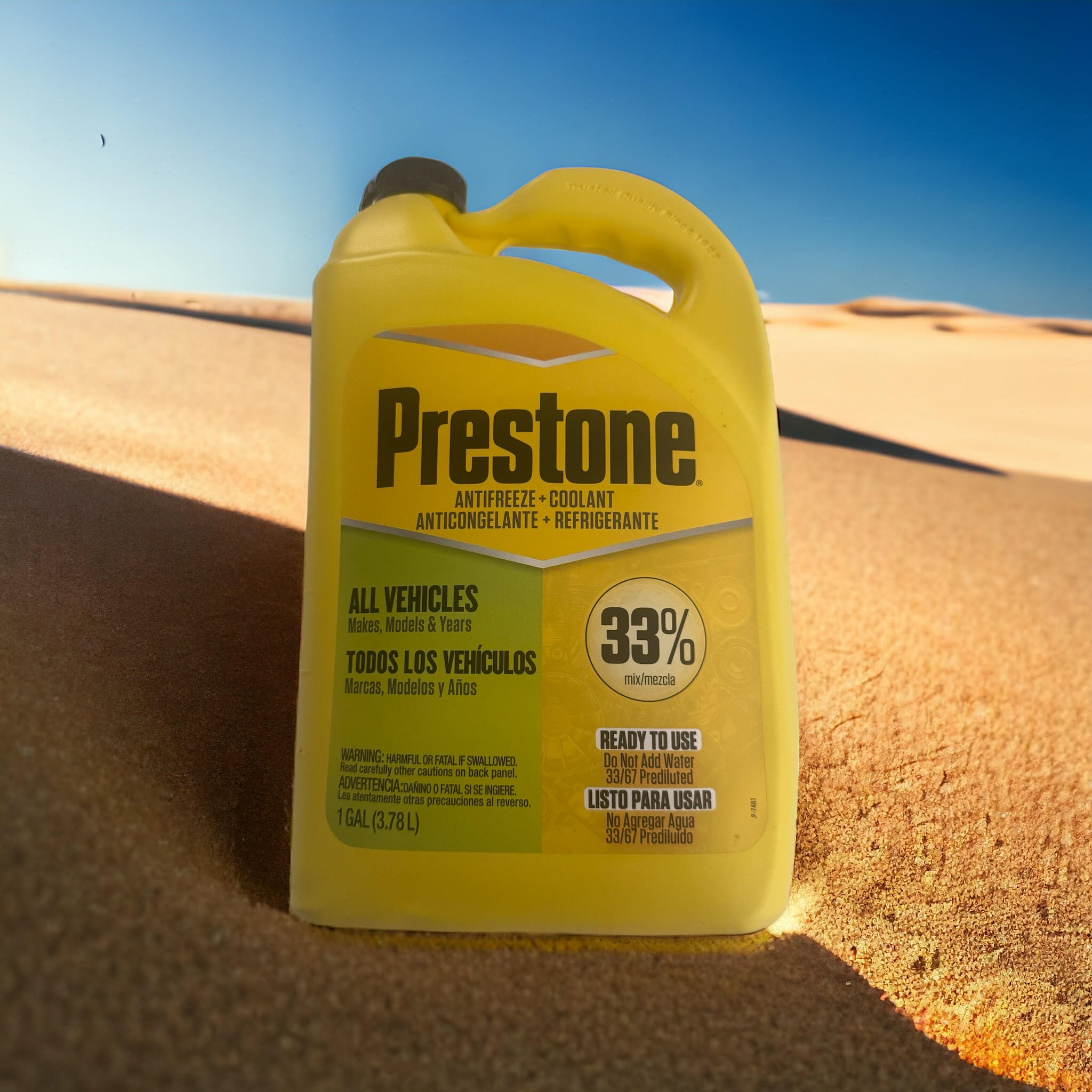 کولانت و ضد یخ Prestone آمریکا 3.78 لیتری