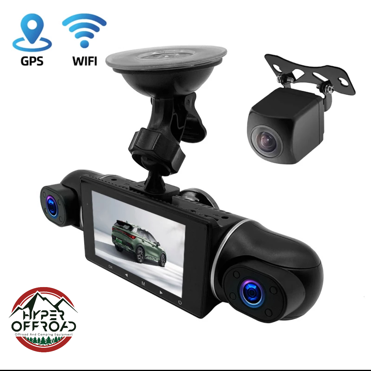 دوربین ثبت وقایع خودرو 4 دوربینه مدل M40