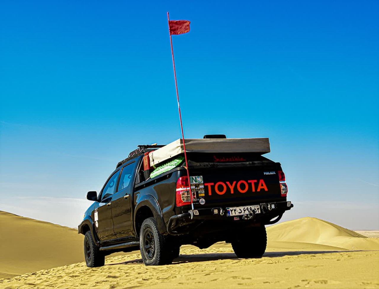 میل پرچم آفرود 3.5 متری مجیکمپ