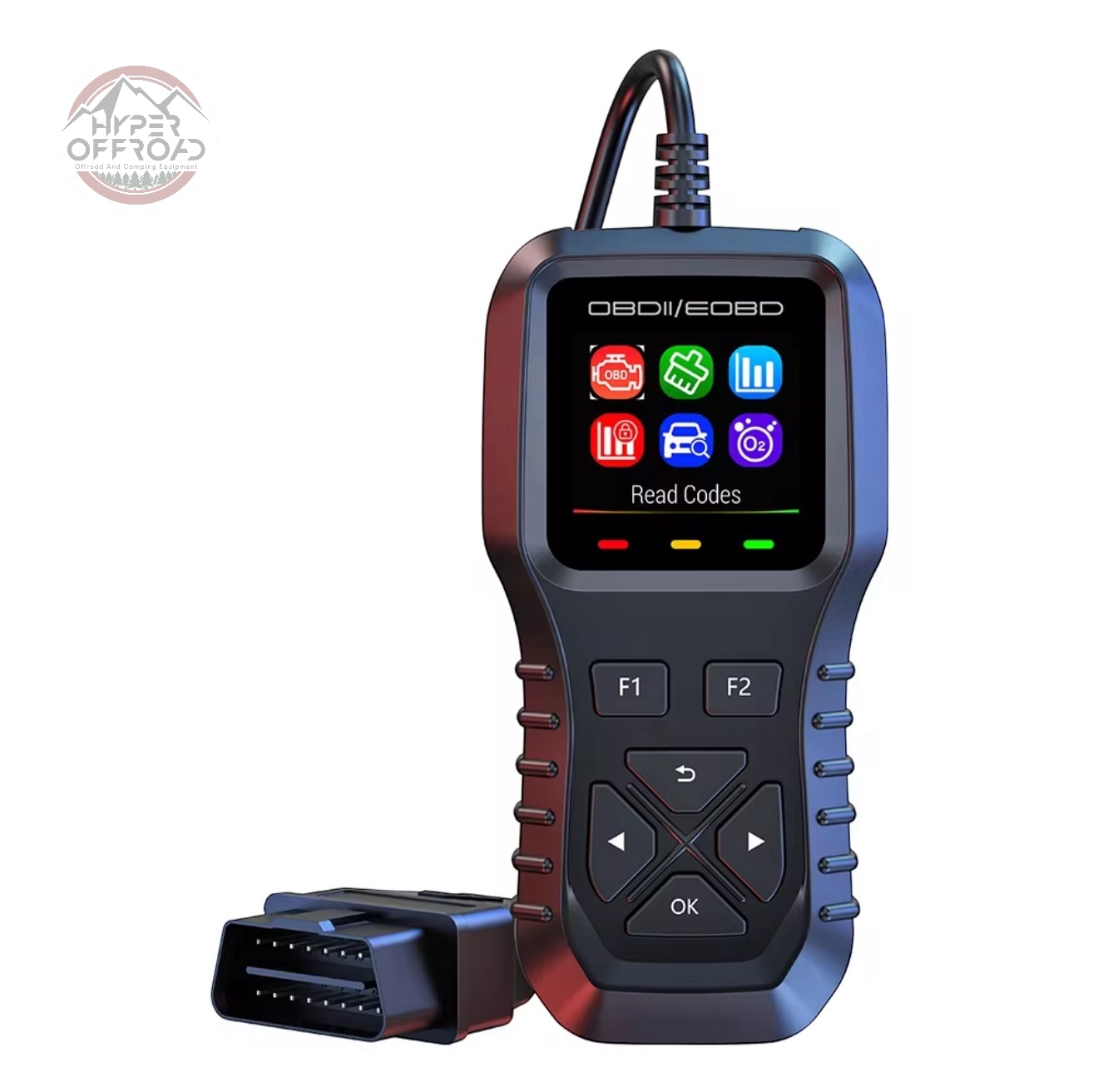 اسکنر دیاگ OBD2 مدل K1 | عیب‌یاب خودرو حرفه‌ای با نمایشگر رنگی