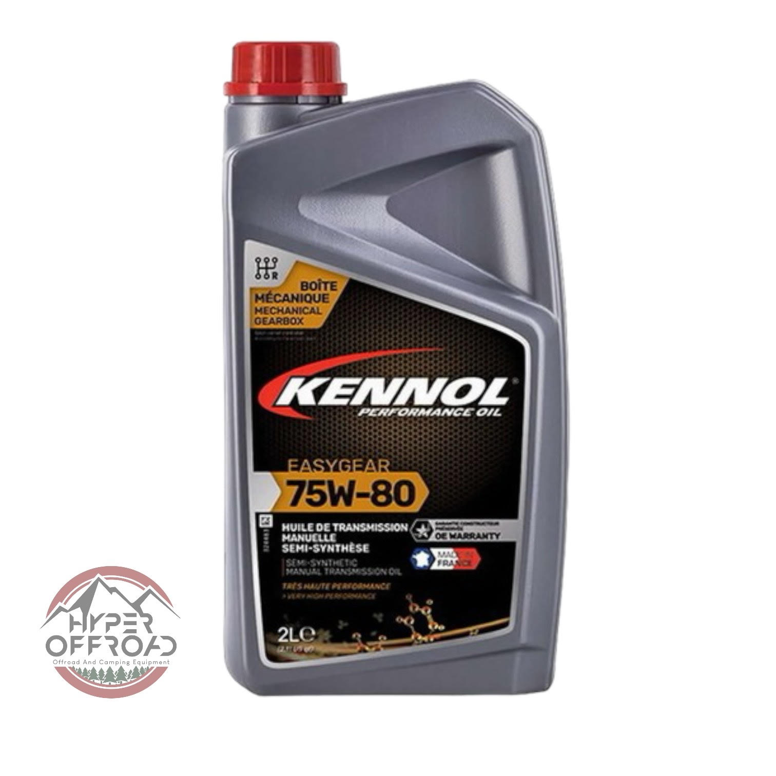 روغن گیربکس دستی کنول 75W-80 حجم 2 لیتر EASYGEAR