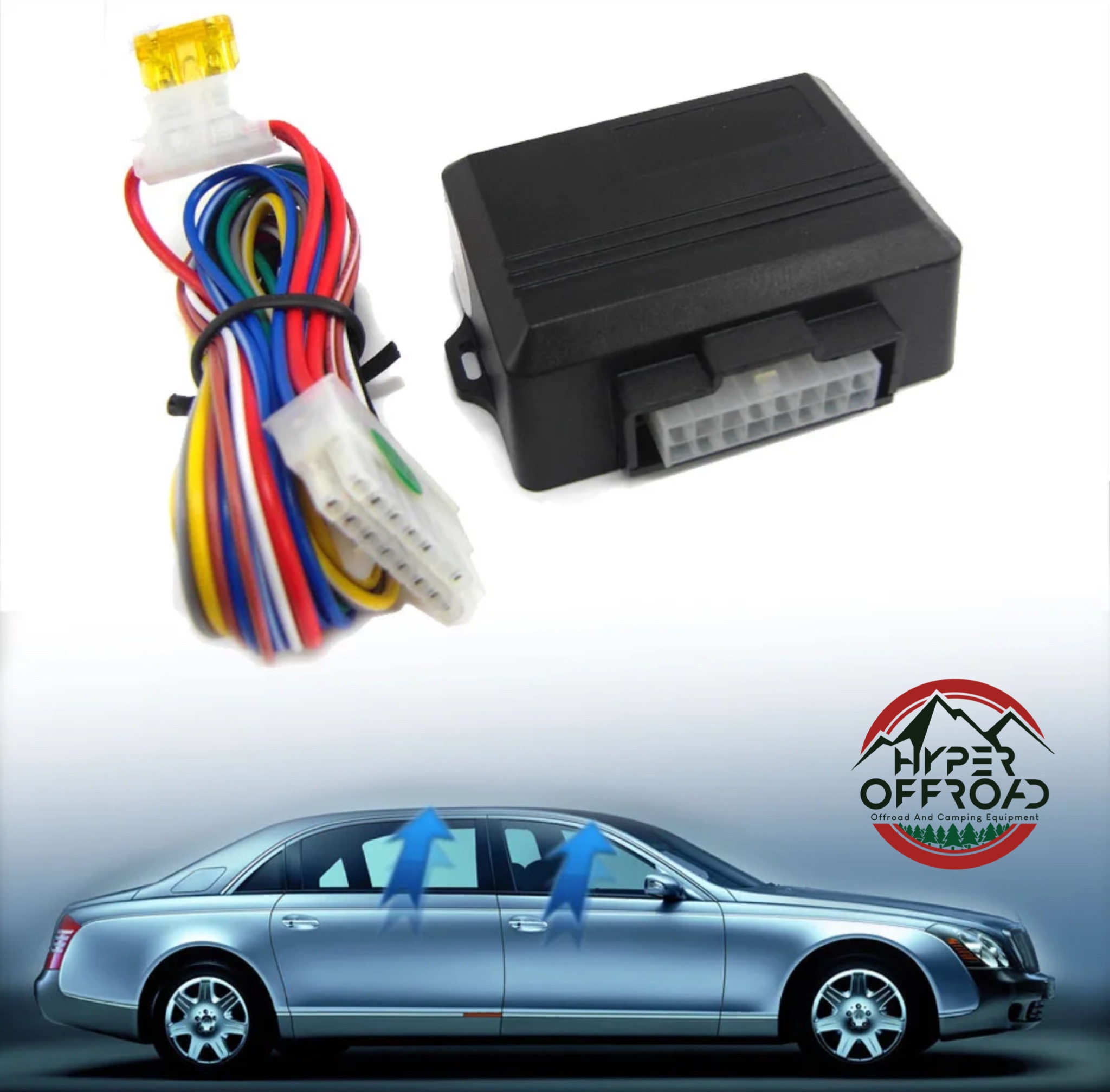 پاور ویندو ۴ پنجره خودرو ( بالابر اتوماتیک پنجره )